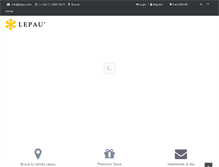 Tablet Screenshot of lepau.com